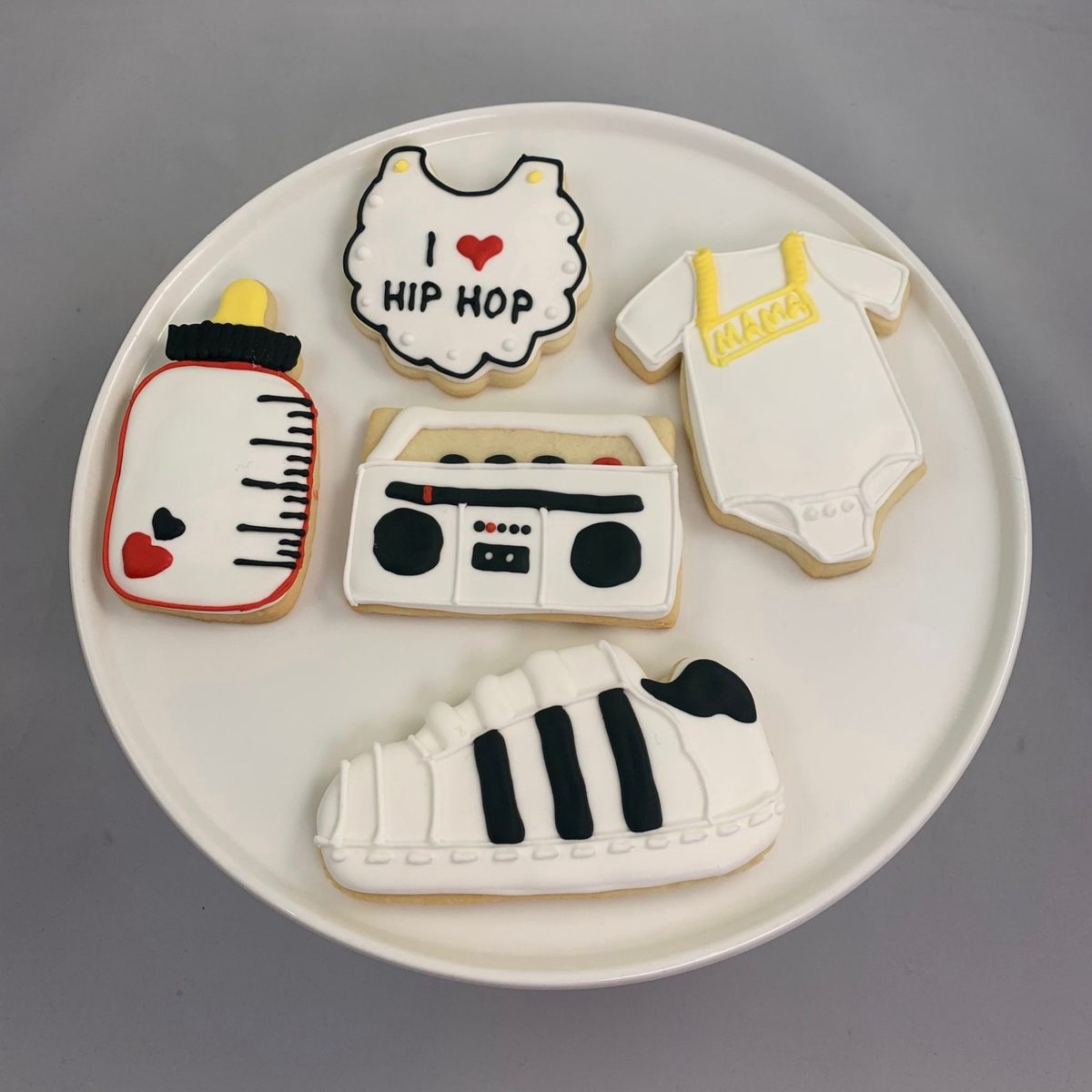 Decorated cookies